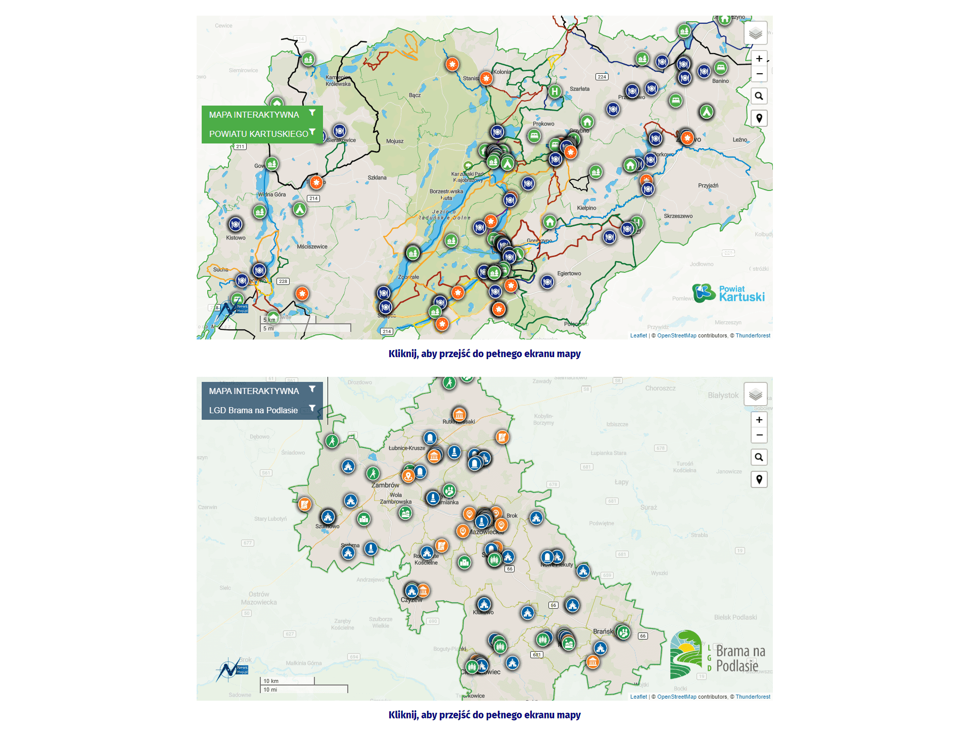 Project - Enhanced Interactive Map